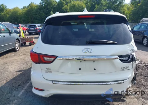2020 Infiniti Qx60 Luxe Awd z USA, uszkodzony, nr VIN 5N1DL0MM8LC538935